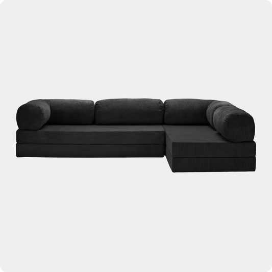 Soft Living | Sofa Corner Open - Black