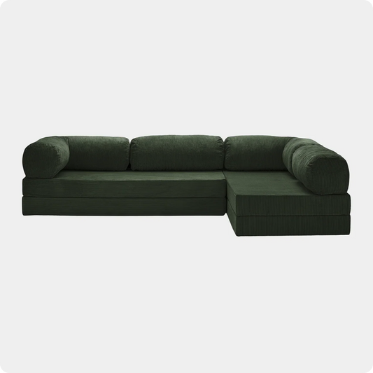 Soft Living | Sofa Corner Open - Emerald